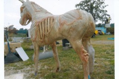 Haunted- horse zombie